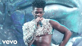 Lil Nas X  DEAD RIGHT NOWMONTEROINDUSTRY BABY 64th GRAMMY Awards Performance [upl. by Atinehc]