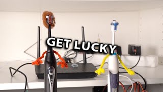 Daft Punk – Get Lucky Electric Toothbrush Cover [upl. by Borman]