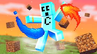 Minecraft but I can Combine Elements [upl. by Blockus]