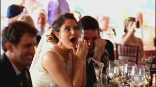 BRILLIANT matron of honor toast  TWIN SISTER TOASTOFF [upl. by Alfie]