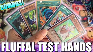 FLUFFALFRIGHTFUR TEST HANDS AND COMBOS  JANUARY 2022  YuGiOh [upl. by Calvina]