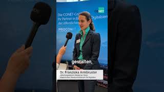 Dr Franziska Armbruster vom Bayerischen Staatsministerium für Digitales zum bawf24 [upl. by Currier]