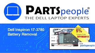 Dell Inspiron 173780 P35E004 Battery HowTo Video Tutorial [upl. by Nycila]