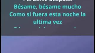 Diana Krall Besame mucho Karaoke [upl. by Nowed]