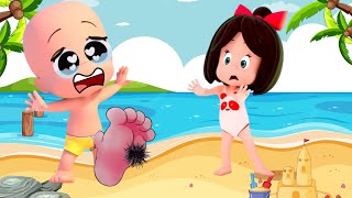 The boo boo song  Cleo and cuquin Nursery Rhymes amp Kids Song [upl. by Lramaj]