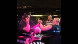 DEVON GETS REVENGE FOR MATT MASK💀 fypシ゚ devonlarratt mattmask armwrestling [upl. by Niddala]