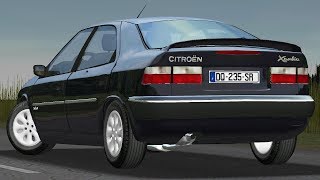 Citroen Xantia 19 TD Facelift drive Links  Racer free game [upl. by Nedak]