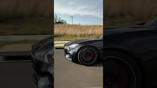 AMG GTS with Renntech BOVs DrivenVisionzMedia amg gts [upl. by Ayenet926]