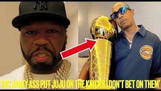 50 Cent DISSES JA RULE For Supporting The New York Knicks [upl. by Htelimay352]