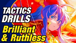 Fire Emblem Heroes  Tactics Drills Skill Studies 253 Brilliant and Ruthless FEH [upl. by Anthiathia]