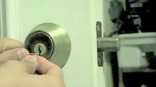 How to Pick a Lock By Paper Clips in 2 Minutes  The Alliance Security [upl. by Shelman]