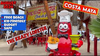 The Krazy Lobster Costa Maya Mariner Of The Seas Day 3 Budget Kid Friendly and Safe [upl. by Atikan]