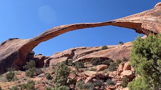 Arches National Park  Landscape Arch [upl. by Brasca]