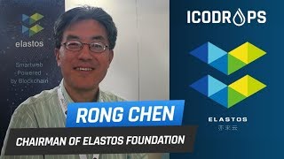 Blockchain Expo Europe18  Elastos founder Rong Chen [upl. by Magna]