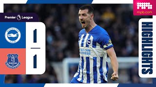 PL Highlights Brighton 1 Everton 1 [upl. by Anerol]