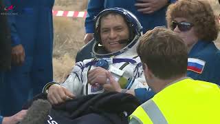 Expedition 69 Soyuz MS23 Landing Day Highlights  Sept 27 2023 [upl. by Ariadne215]