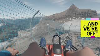 Glacier 3000 Europes highest Alpine rollercoaster [upl. by Irahcaz837]