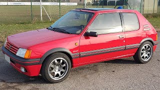 Peugeot 205 19 GTI 1988 onboard [upl. by Baudelaire798]