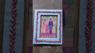 Photo frame ideas with padyshorts trending viral diy fun craftpapercraft youtubeshorts [upl. by Edan]