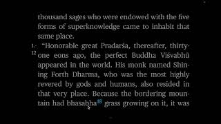 The Sūtra “Entry into the Gloomy Forest” Audiobook wtext Tr Dharmachakra Cttee r Angus Cargill [upl. by Calondra]