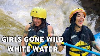 I take Naked and Afraid Survivalist down the Gauley Laura Zerra [upl. by Yruama]