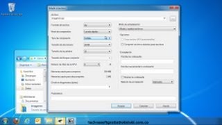 Comprimir archivos en Windows 7 [upl. by Ahselrac435]