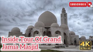 Inside Tour Of Grand Jamia Masjid  Bahria Town Karachi  2024 grandmosque grandjamiamosque love [upl. by Imeaj262]