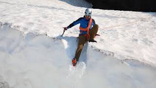 How to Prepare a Crevasse Lip for Rescue [upl. by Montague718]