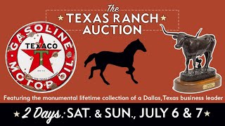 DAY ONE THE TEXAS RANCH AUCTION  LIVE AUCTION [upl. by Ekle955]