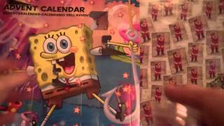 spongebob squarepants advent calendar door 7 opening [upl. by Handbook]