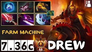 drew  Chaos Knight Carry  Farm Machine  736c  Immortal Dota [upl. by Lynde]