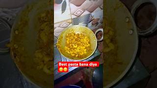 Kya pasta bana diya😋😋128shorts vlog [upl. by Relluf258]