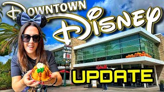 DOWNTOWN DISNEY UPDATE Fall 2024 Resorts FREE Things to Do NEW FOOD ConstructionCHANGES amp More [upl. by Winchell260]