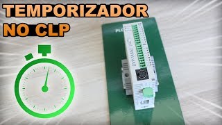 Como Utilizar Um Temporizador No CLP [upl. by Eremihc]