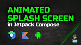 How to Make an Animated Splash Screen With Jetpack Compose  Android Studio Tutorial [upl. by Aloz397]