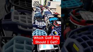 Which GOLF BAG should I GET I need your help golfbags shorts shortsvideo golf [upl. by Yendyc]