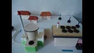 Geothermal Power Plant Model [upl. by Eddra]