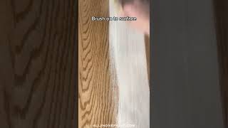 Lighten Kitchen Cabinets using Stain [upl. by Eimyaj172]