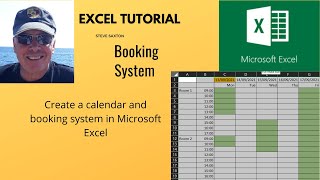 This video explains how to create a simple calendar and booking system in Microsoft Excel [upl. by Akeyla]