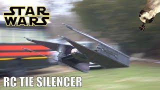 FLYING RC Star Wars Tie Silencer [upl. by Man40]