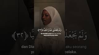 SURAH MARYAM 3033 onedayayatquran murottalquran [upl. by Anaidni]