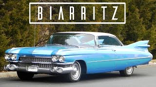 CADILLAC ELDORADO BIARRITZ 1959  Modest test drive  V8 engine sound  SCC TV [upl. by Nirtiac194]