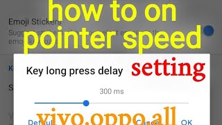 how to change vivooppo all android phones pointer speedtrending [upl. by Essirehc990]