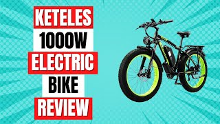 KETELES 1000W Electric Bike Review [upl. by Mackay967]