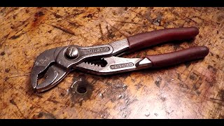 107 Restore and Repair a pair of knipex 6inch cobra water pump pliers 🔧 [upl. by Eerej]