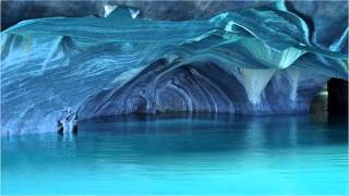 CUEVAS DE MARMOL EN LA PATAGONIA IMPRESIONANTE Lago Buenos Aires o Lago General Carrera [upl. by Aelc26]