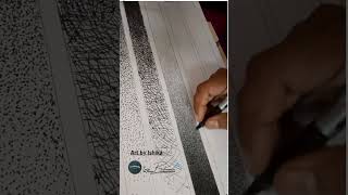 How to Learn Stippling  Shading by using Small Dots [upl. by Rahas554]