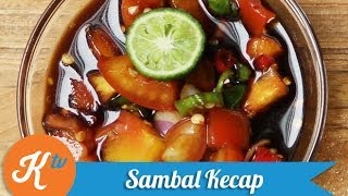 Resep Sambal Kecap Spicy Sweet Soy Sauce Recipe Video  MELATI PUTRI [upl. by Filahk]