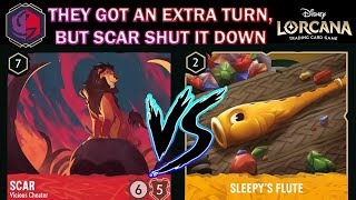 🔴🟣 OPPONENT GETS EXTRA TURN WITH AMBER STEEL SONG amp WE STILL WON  Disney Lorcana Gameplay [upl. by Patric353]