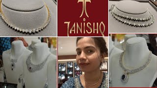 Tanishq Diamond necklace sets and necklace starts at 2 lakhs😍 with price 💞 [upl. by Judson]